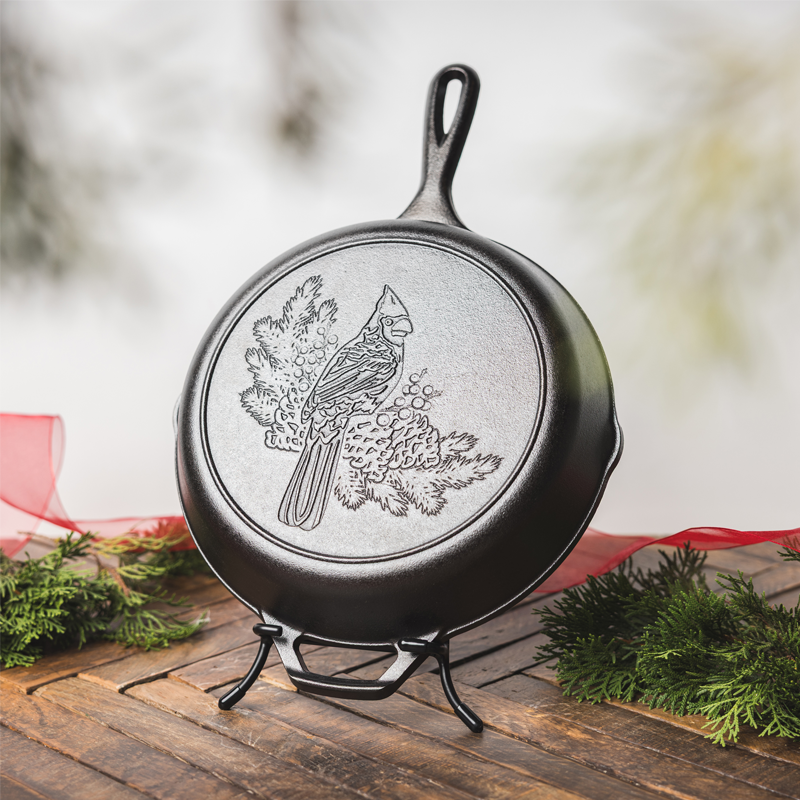 Lodge Heritage Lodge Heritage 10.25 Inch Seasoned Cast Iron Cardinal Skillet