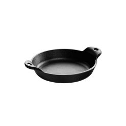 Lodge Heritage Heat-Treated 14 Ounce Round Cast Iron Mini Server 