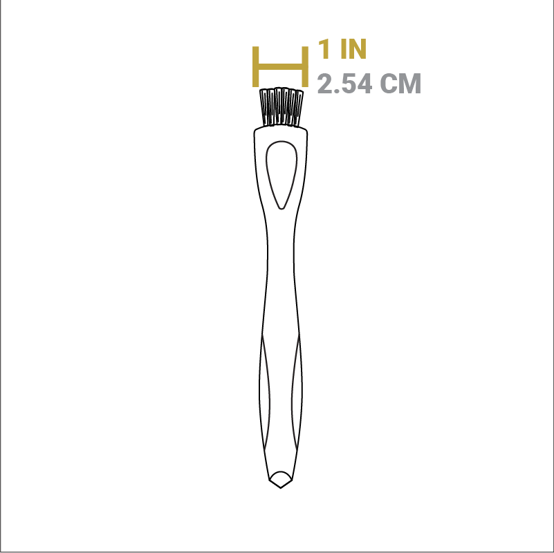 Lodge Heritage Corner & Groove Brush - Image 10