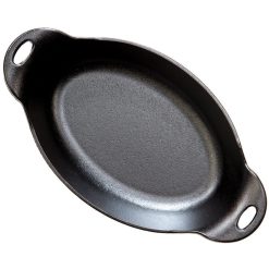Alternative view of Lodge Heritage Heat-Treated 16 Ounce Cast Iron Oval Server