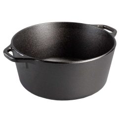 Alternative view of Lodge Heritage 5 Quart Cast Iron Double Dutch Oven