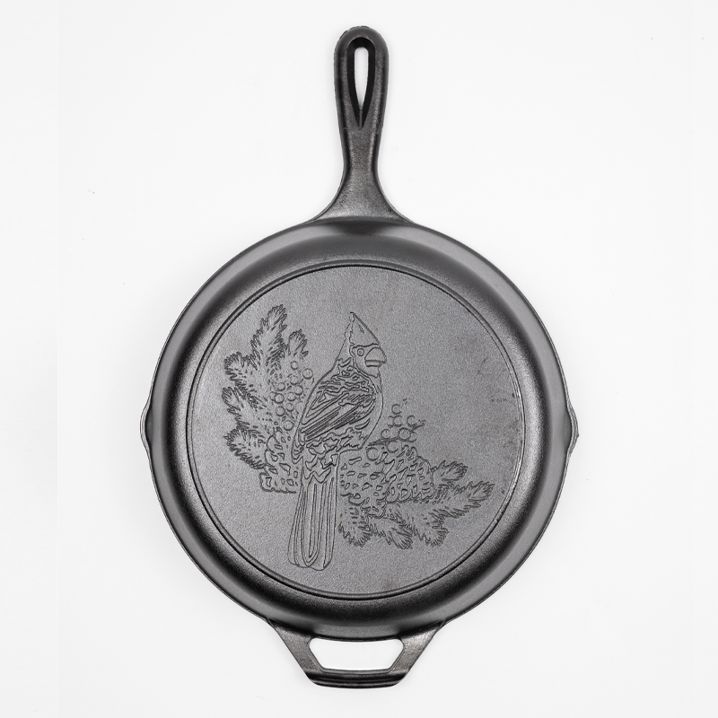 Lodge Heritage Lodge Heritage 10.25 Inch Seasoned Cast Iron Cardinal Skillet - Image 7