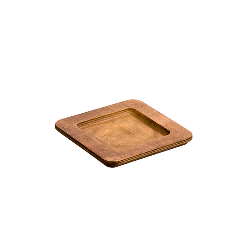 Lodge Heritage 5.5 Square Walnut Wood Underliner - Image 3