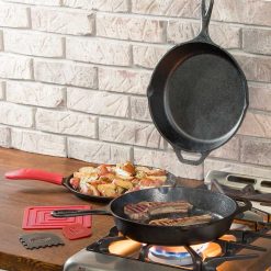 Alternative view of Lodge Heritage Essential Seasoned Cast Iron Pan Set