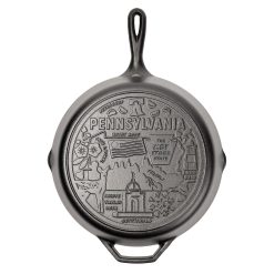 Lodge Heritage American Road Trip: 12 Inch Seasoned Cast Iron Skillet, Pennsylvania