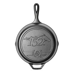 Alternative view of Lodge Heritage 10.25 Inch Seasoned Cast Iron Kentucky Derby Skillet