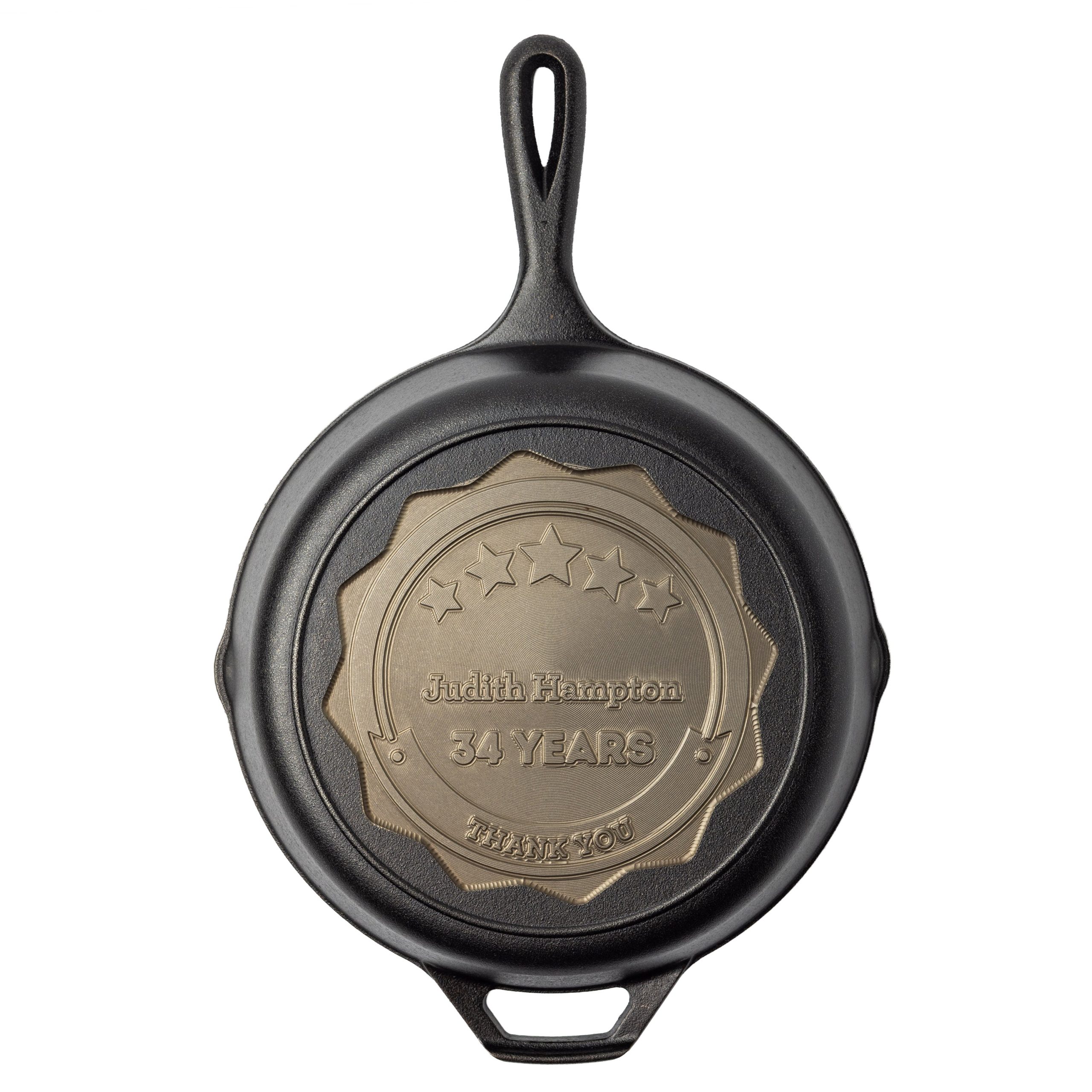 Lodge Heritage Custom Engraved Award Skillet - Image 8