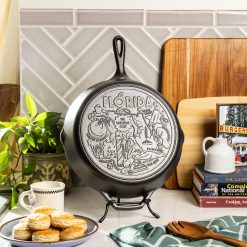 Alternative view of Lodge Heritage American Road Trip: 12 Inch Seasoned Cast Iron Skillet, Florida