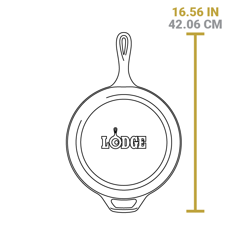Lodge Heritage 3.2 Quart Seasoned Cast Iron Combo Cooker - Image 11