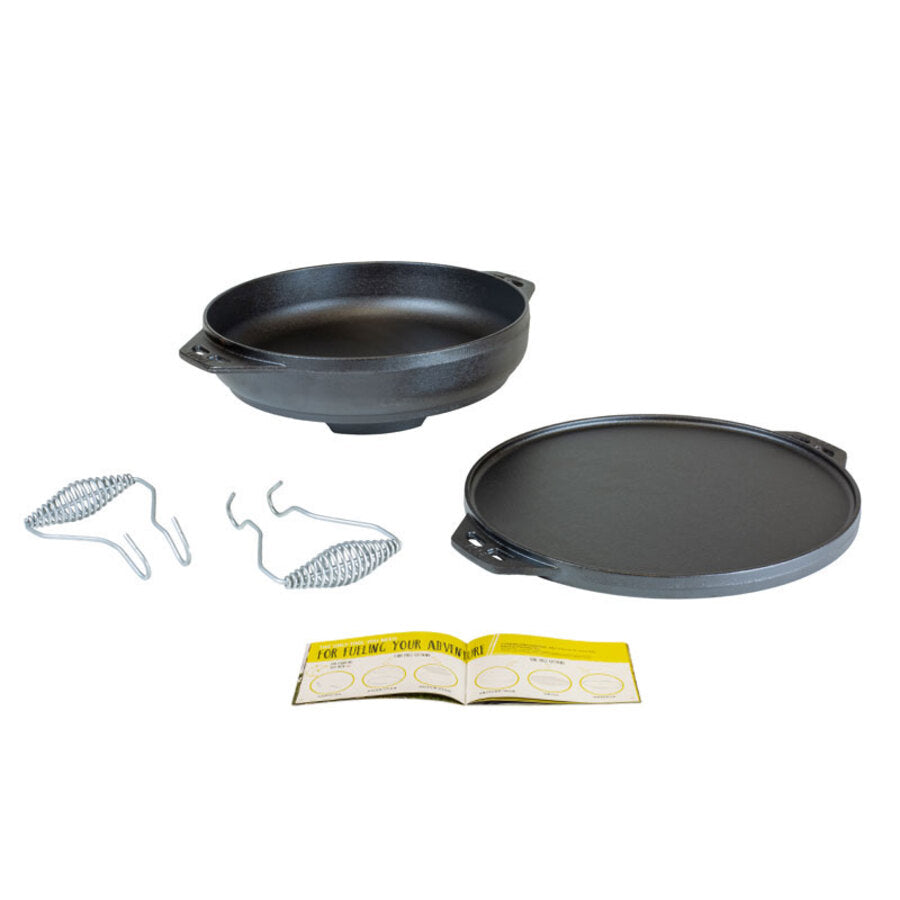 Lodge Heritage 14 Inch Cast Iron Cook-It-All
