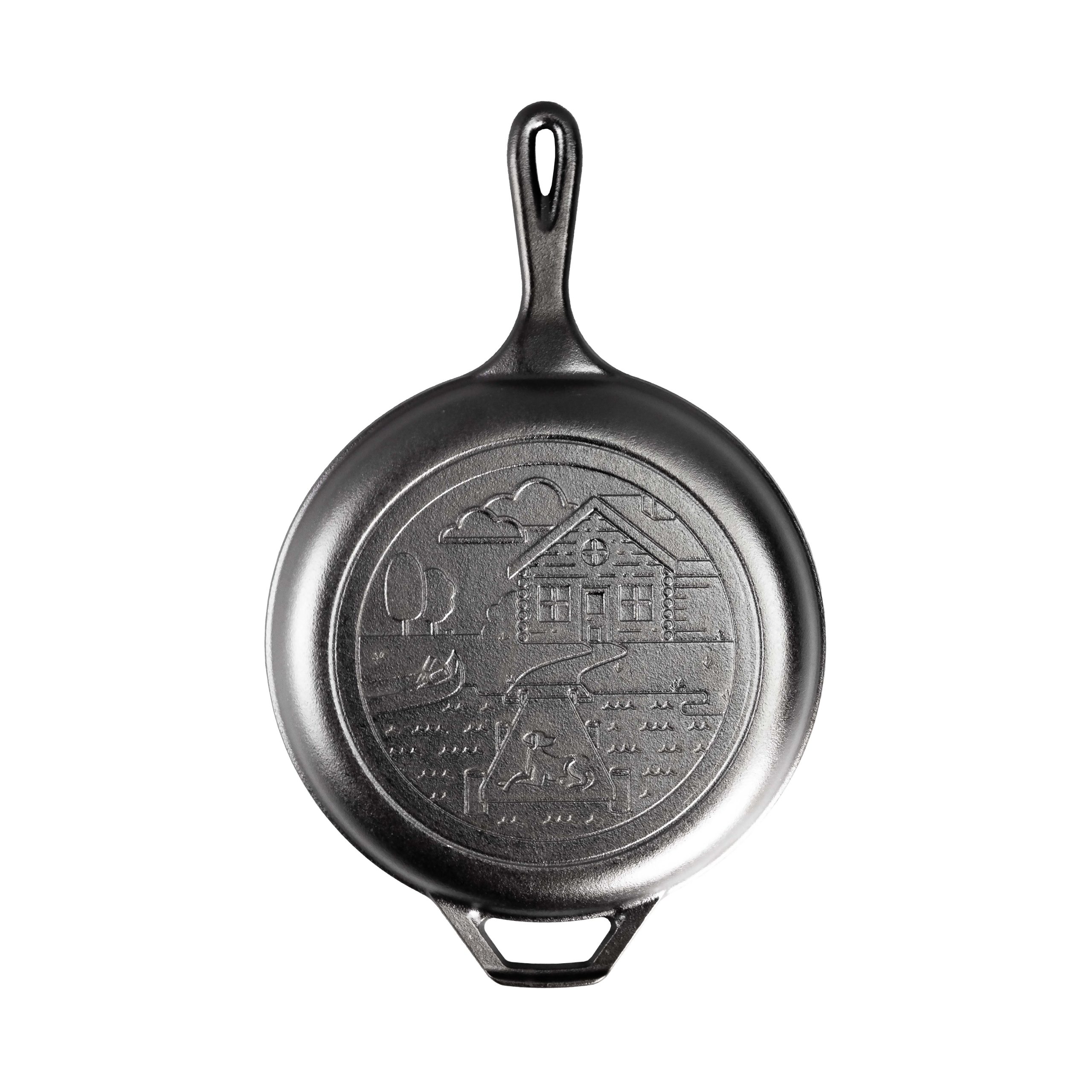 Lodge Heritage Wanderlust 3.2 Quart Cast Iron Cabin Combo Cooker - Image 2