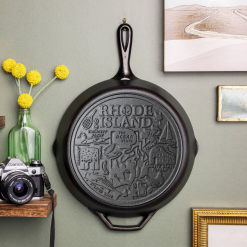Alternative view of Lodge Heritage American Road Trip: 12 Inch Seasoned Cast Iron Skillet, Rhode Island