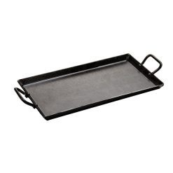 Lodge Heritage 18 x 10 Inch Seasoned Carbon Steel Griddle
