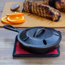 Alternative view of Lodge Heritage 6.5 Inch Seasoned Cast Iron Smoker Skillet