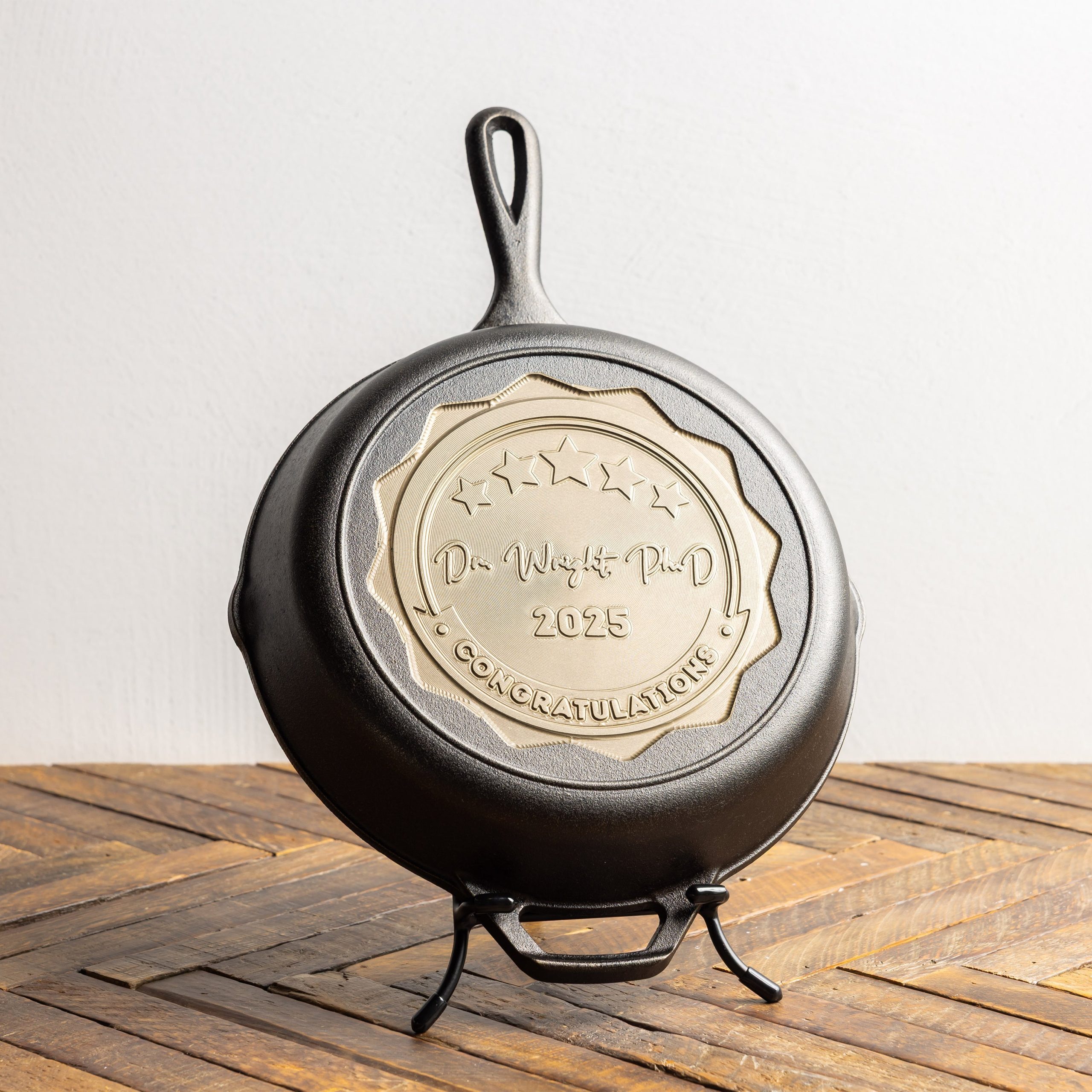Lodge Heritage Custom Engraved Award Skillet - Image 9