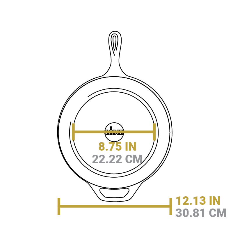 Lodge Heritage Cast Iron Deep Skillet - Image 8