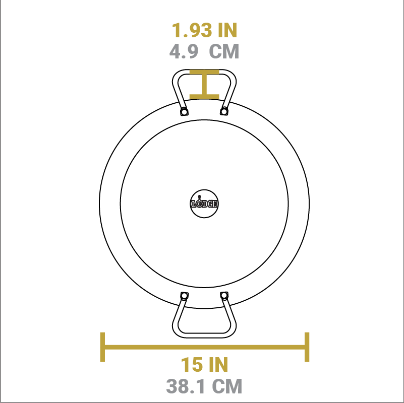 Lodge Heritage Carbon Steel Dual Handle Pan - Image 26