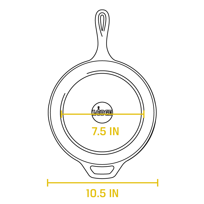 Lodge Heritage Cast Iron Deep Skillet - Image 5