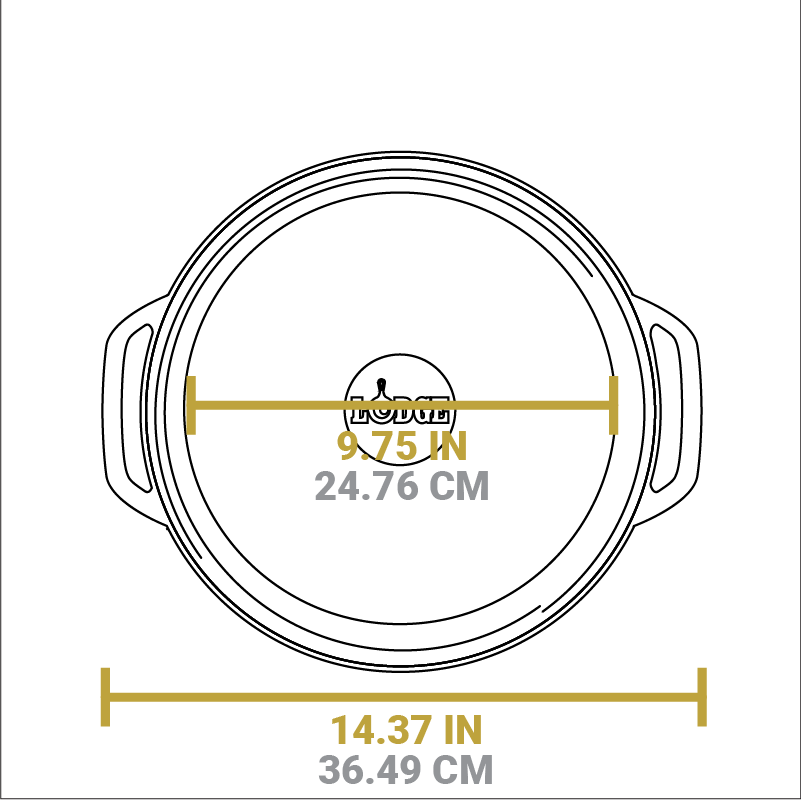 Lodge Heritage Essential Enamel Braiser - Image 28