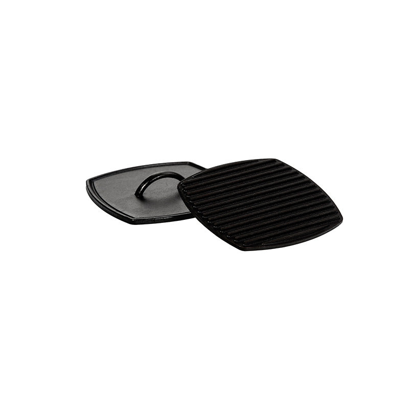 Lodge Heritage Seasoned Cast Iron Panini Press