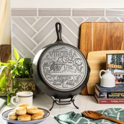 Alternative view of Lodge Heritage American Road Trip: 12 Inch Seasoned Cast Iron Skillet, Virginia