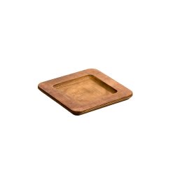 Lodge Heritage 5.5 Square Walnut Wood Underliner 
