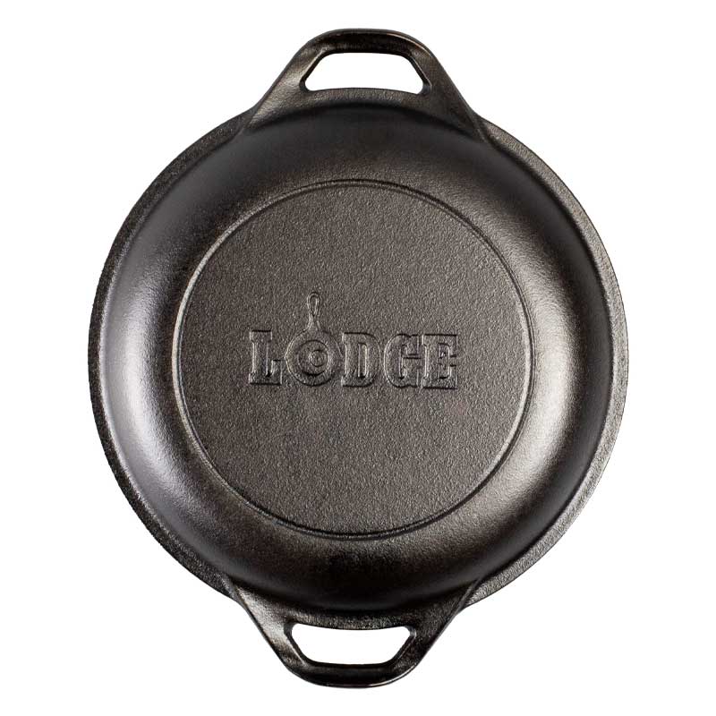 Lodge Heritage 5 Quart Cast Iron Double Dutch Oven - Image 4