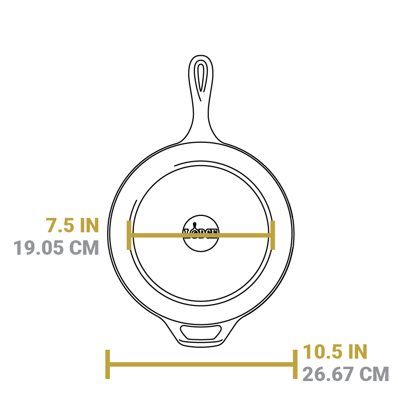 Lodge Heritage Cast Iron Deep Skillet - Image 13