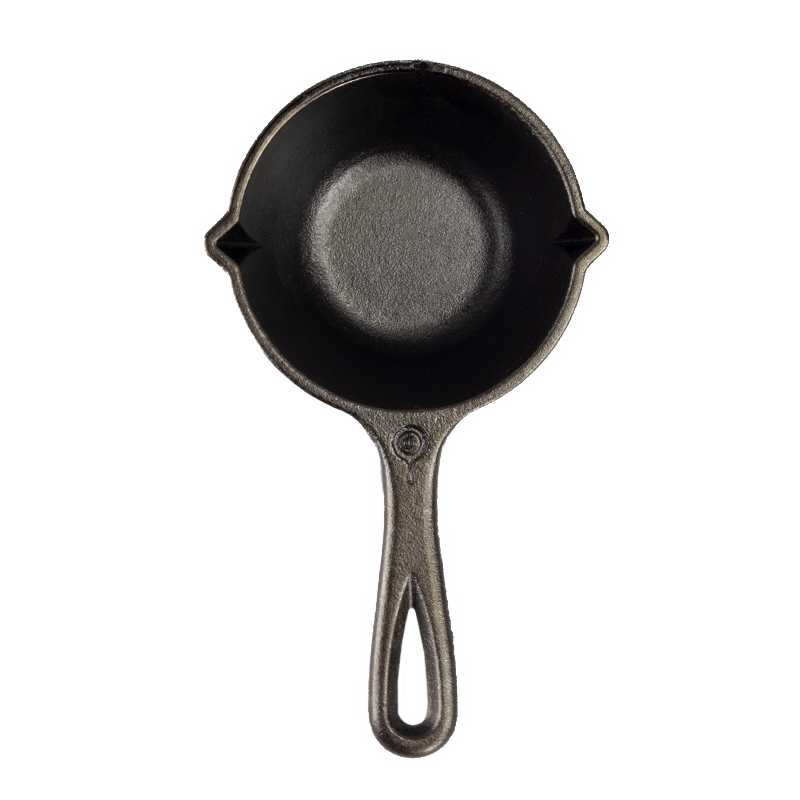 Lodge Heritage Seasoned Cast Iron Melting Pot - Image 2