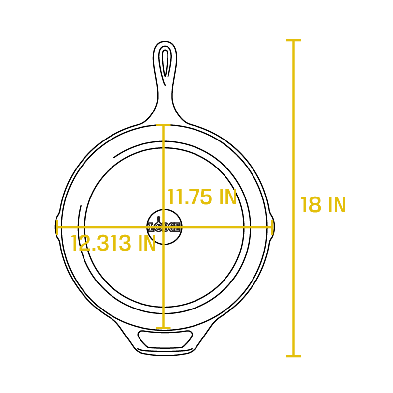 Lodge Heritage Classic Cast Iron Skillets - Image 121