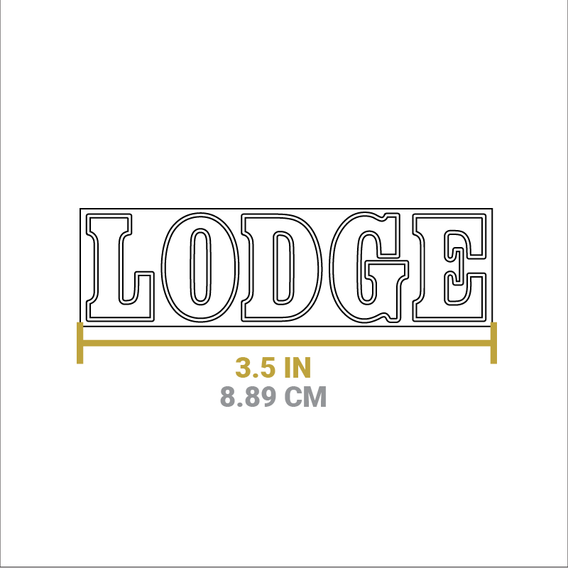Lodge Heritage Lodge Heritage Rust Eraser - Image 3