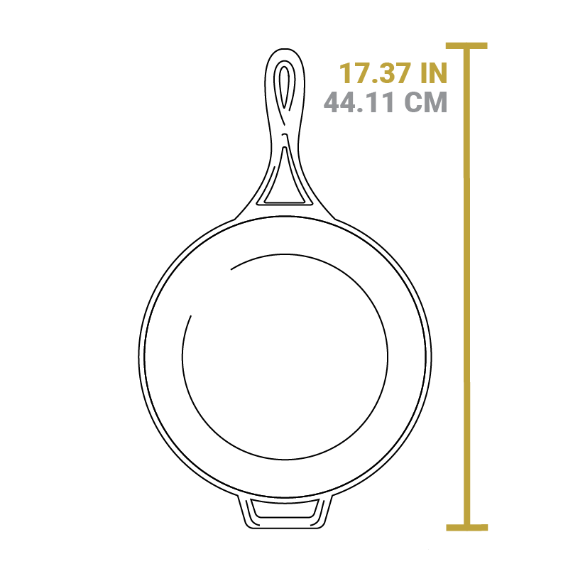 Lodge Heritage Blacklock 4 Quart Lightweight Cast Iron Deep Skillet With Lid - Image 9