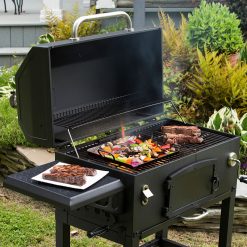 Alternative view of Lodge Heritage 13 x 12 Inch Seasoned Carbon Steel Grilling Basket