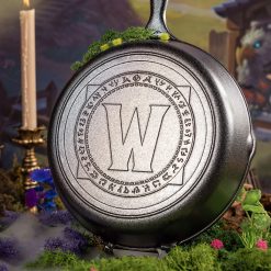 Alternative view of Lodge Heritage 10.25 Inch Seasoned Cast Iron World of Warcraft Skillet