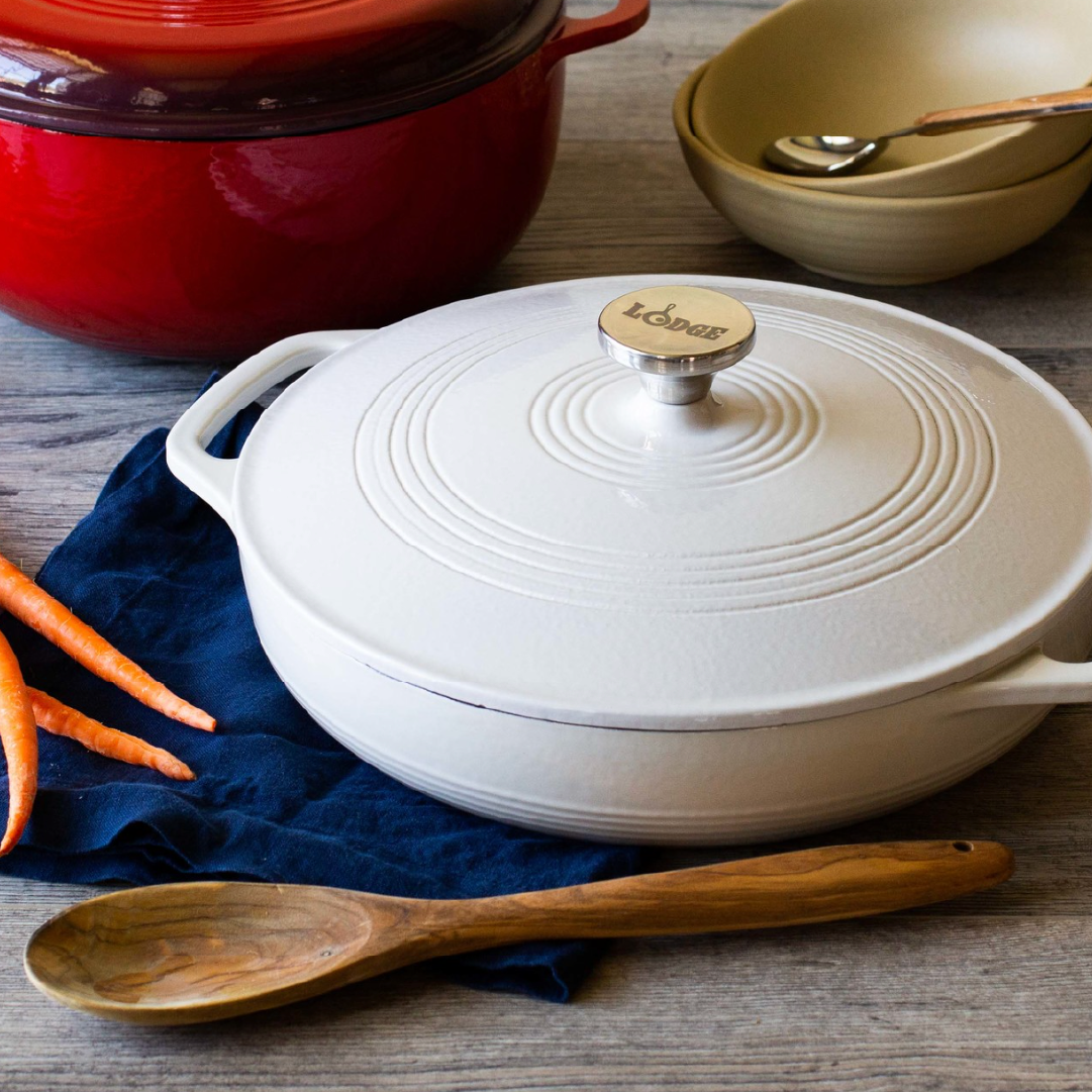 Lodge Heritage Essential Enamel Braiser - Image 22