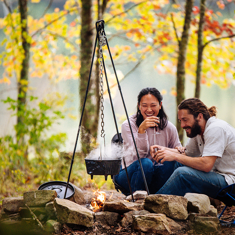 Lodge Heritage Adjustable Camp Tripod, 2 Pack - Image 3