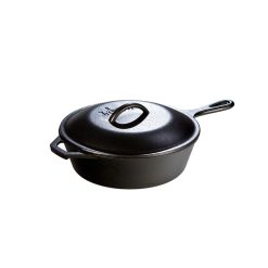 Lodge Heritage Cast Iron Covered Deep Skillet