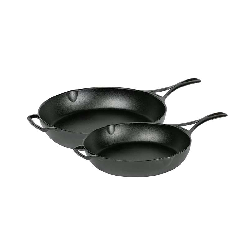 Lodge Heritage Blacklock Lightweight Cast Iron Skillet Set - Image 11