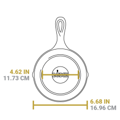 Alternative view of Lodge Heritage Classic Cast Iron Skillets