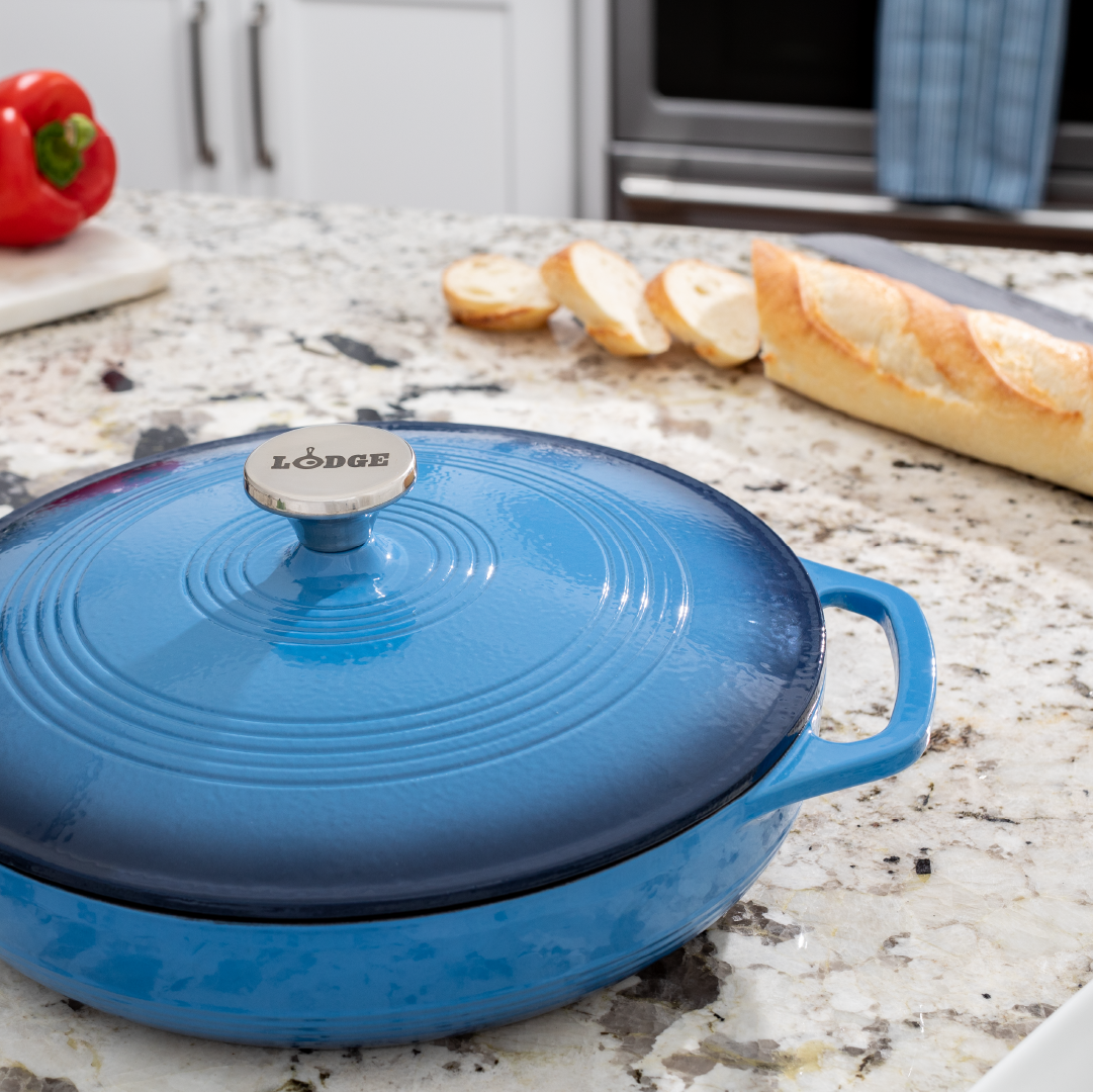 Lodge Heritage Essential Enamel Braiser - Image 18