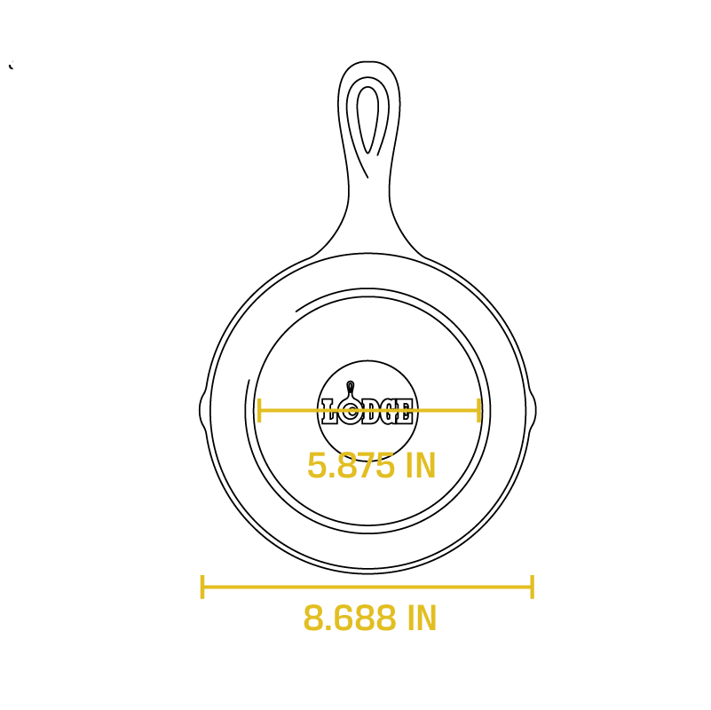 Lodge Heritage Classic Cast Iron Skillets - Image 107
