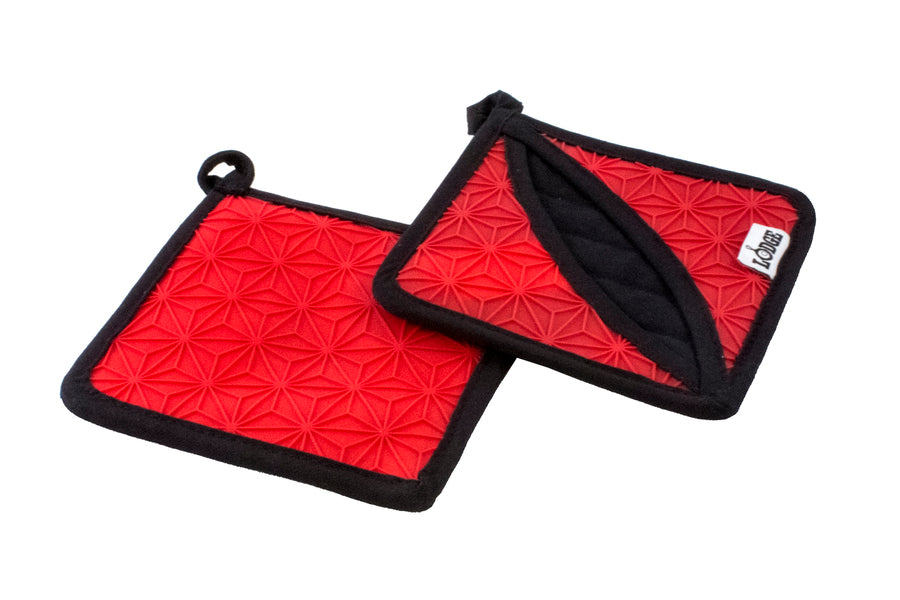 Lodge Heritage Silicone and Fabric Potholder