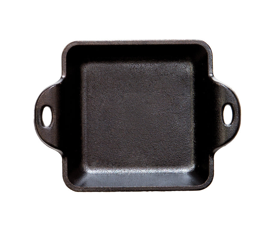 Lodge Heritage Heat-Treated 10 Ounce Square Cast Iron Mini Server - Image 2