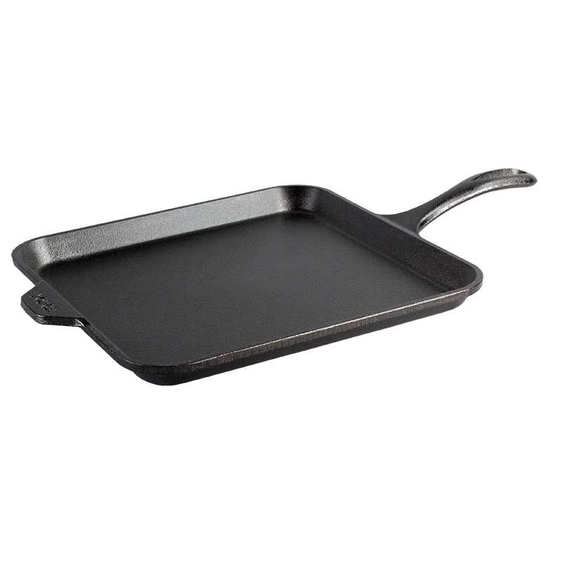 Lodge Heritage 11 Inch Seasoned Cast Iron Square Griddle