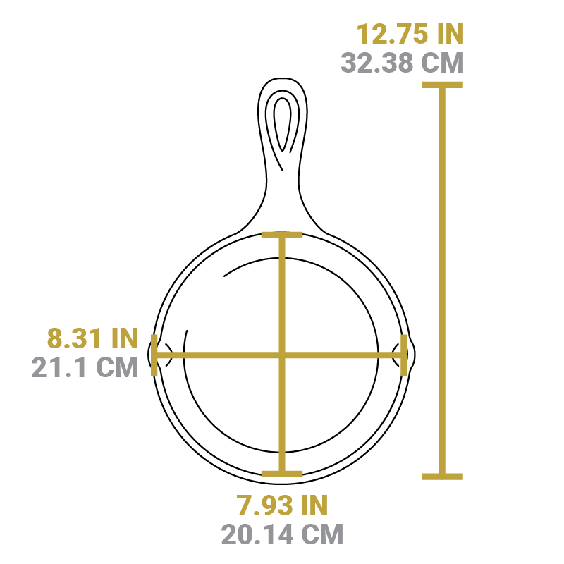 Lodge Heritage Classic Cast Iron Skillets - Image 7