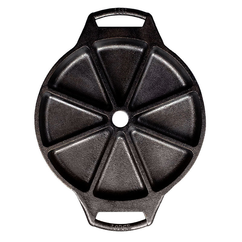 Lodge Heritage Seasoned Cast Iron Wedge Pan - Image 2