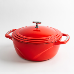 Lodge Heritage USA Enamel™ Cast Iron Dutch Oven