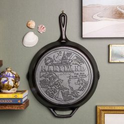 Alternative view of Lodge Heritage American Road Trip: 12 Inch Seasoned Cast Iron Skillet, Maryland