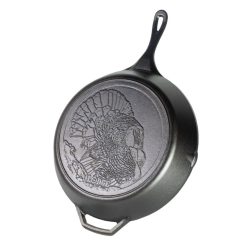 Alternative view of Lodge Heritage Wildlife Series™ 13.25 Inch Cast Iron Turkey Skillet
