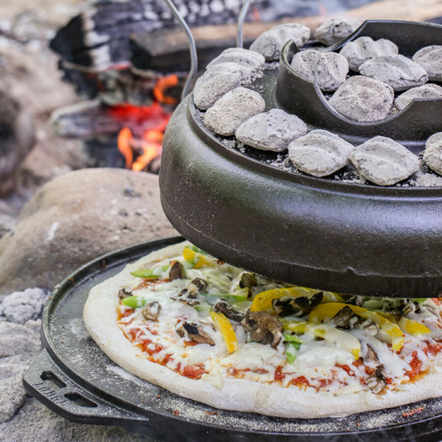 Lodge Heritage 14 Inch Cast Iron Cook-It-All - Image 4